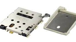 Nano SIM Socket, Top Mount, Eject Type, H1.35 with Tray